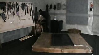 Next scene is a full body waxing.