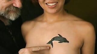 Shaved cunt punished