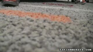 Katerin - Nude Model Is A Sexy Smoker