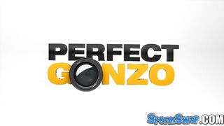 Sperm Swap Two blonde babes banged at same time swap sperm