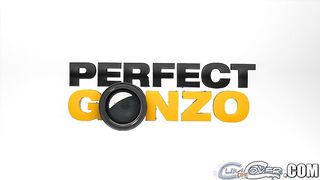 Cum For Cover Simona sucks 4 cocks and gets face covered in jizz