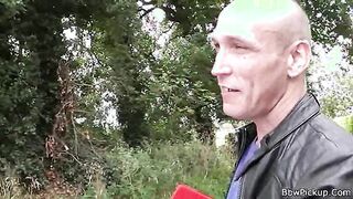 BBW pleasing a thick ramrod