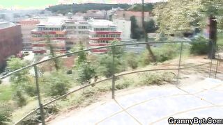 He fucks her box and shoots his load