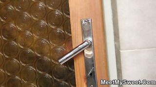 Girlfriend toy fucked by his mom