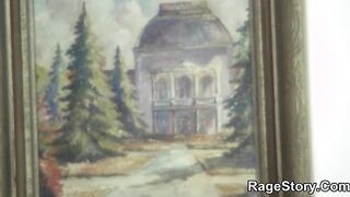 Punishing anal sex with her boyfriend