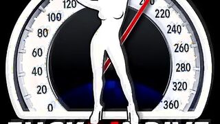 girl in white panties sits on car