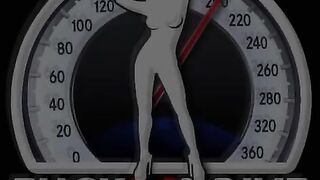 track girl masturbates in sports car