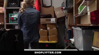 Security camera footage of girl fucking