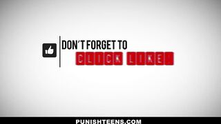 Submissived Liza Rowe fucked in her bald pussy